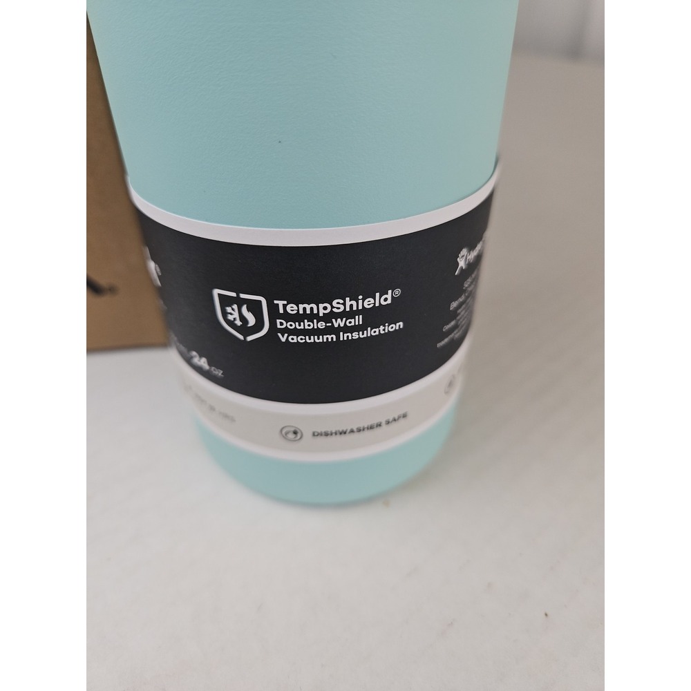 Hydro Flask 24 oz Wide Flex Straw Cap ‎ The Color Is Dew W24BFS Brand New In Box - Picture 3 of 10